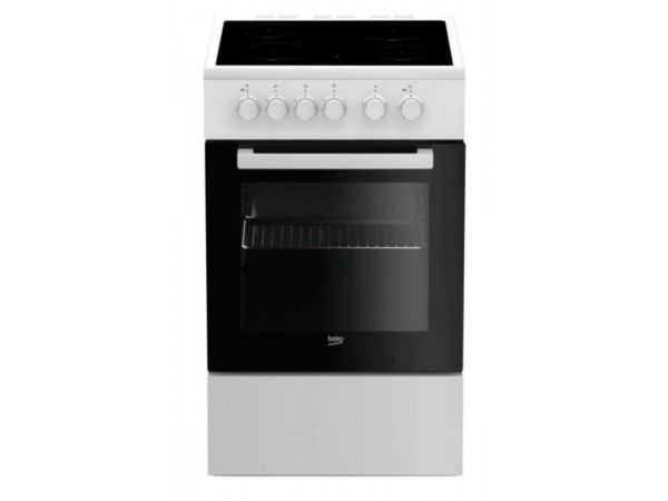 Beko FSM57000GW Szabadonálló kerámialapos villanytűzhely