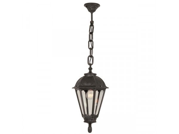 Fumagalli SICHEM/SALEM E27 fekete kültéri függeszték 