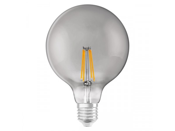 Ledvance Smart+ Bluetooth vezérlésű 6W 2700K E27, dimmelhető gömb alakú filament LED fényforrás 