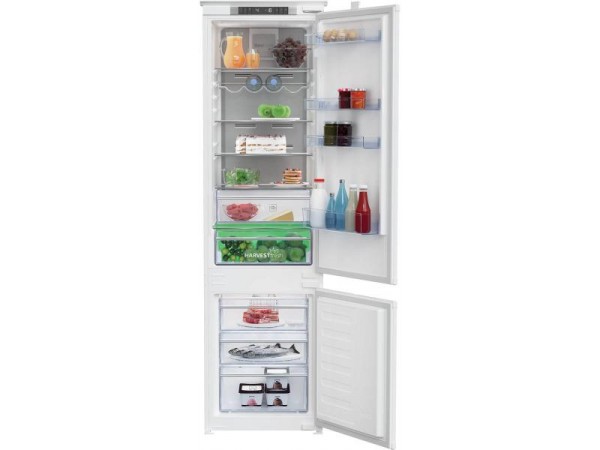 BEKO BCNA306E4SN Beépíthető NoFrost kombinált hűtőszekrény