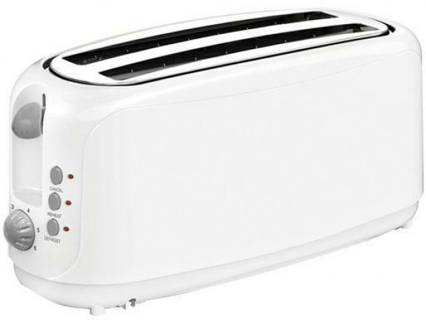 TOO TO-4SL-120-W Fehér 4 szeletes kenyérpirító
