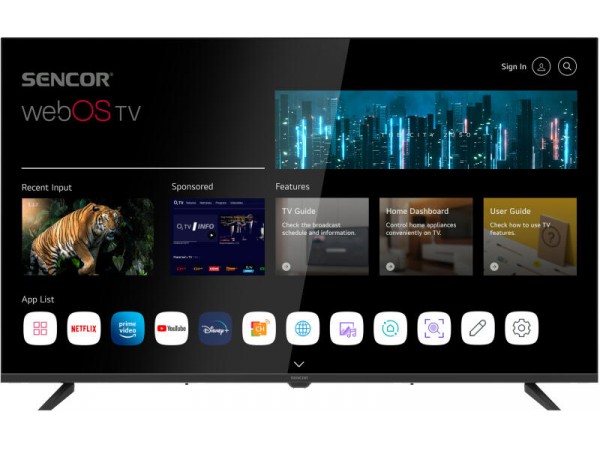 Sencor SLE 43FS802TCSB Smart televízió