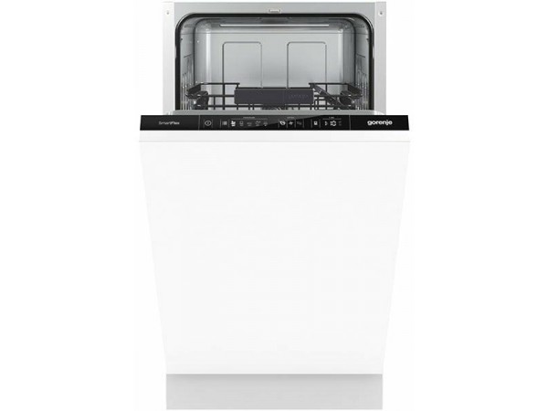 Gorenje GV541D10 Teljesen integrálható keskeny beépíthető mosogatógép