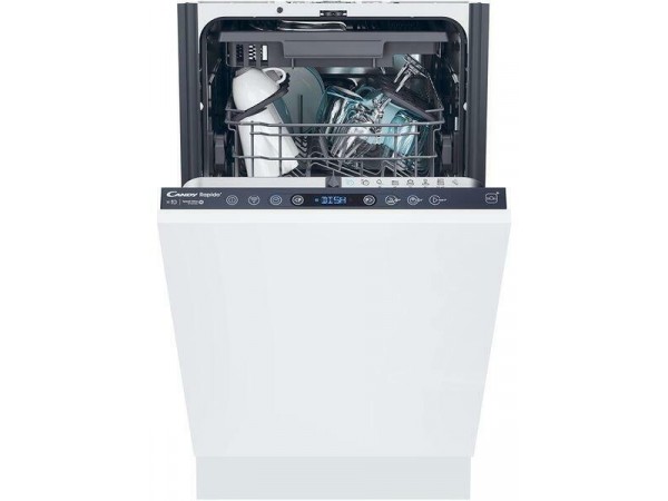 Candy CI1C7SB1FA Beépíthető keskeny mosogatógép