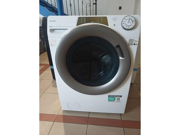 Sérült Új Candy RPW 4856BWR8-S Mosógép és Szárítógép [O348] 