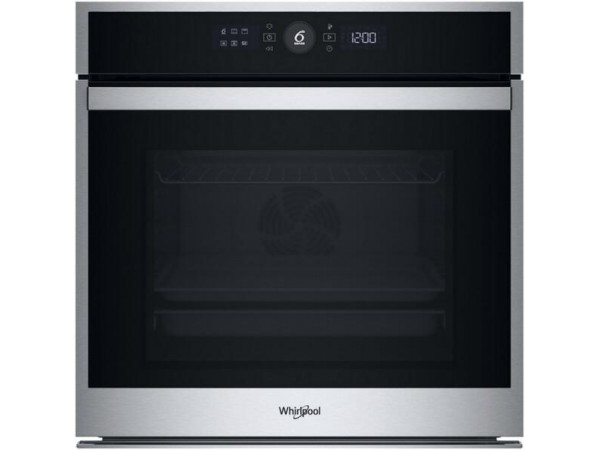 Whirlpool WOI4S8HM1SXA inox-fekete, beépíthető, sütőtér: 73 liter,grill, légkeverés sütő