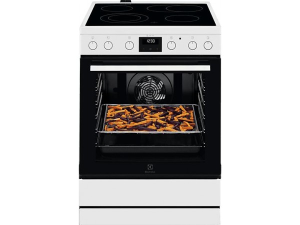 ELECTROLUX LKR64022AW Kerámia tűzhely, sütővilágítás, teleszkópos sütősín