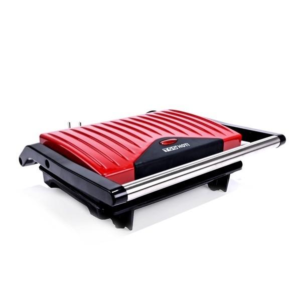 TOO CG-402R-750W Piros kontakt grill