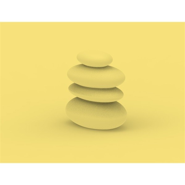 NGA Balans 70 fehér LED dekor lámpa 