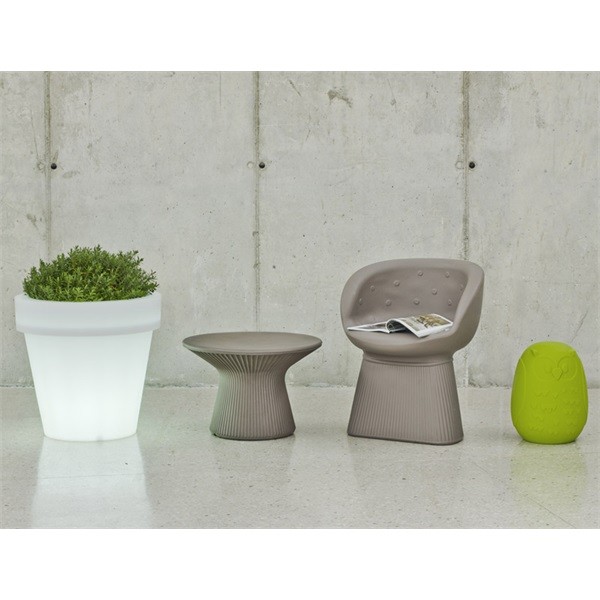 NGA Magnolia 45 43x45cm fehér LED kaspó 