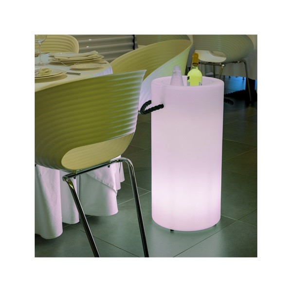 NGA Palma botellero 70 fehér LED álló italhűtő 