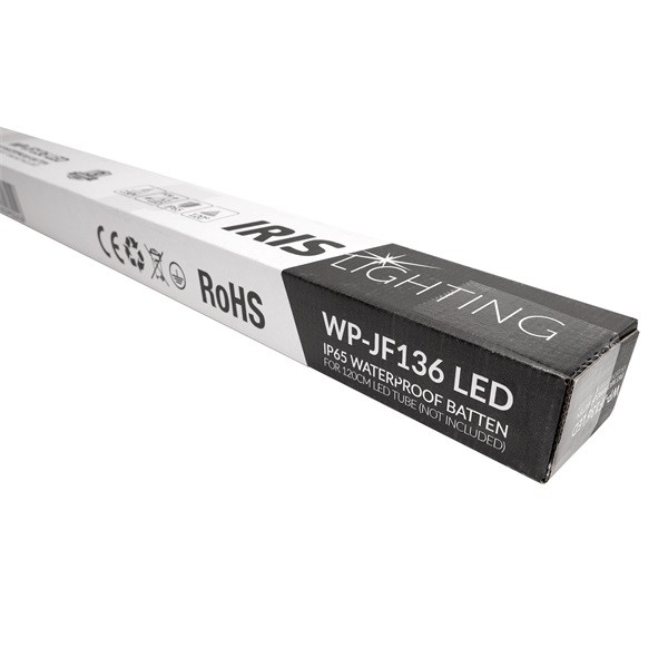 Iris Lighting JF136 T8 LED fénycsőre előkészített por- és páramentes lámpatest IP65 120cm 