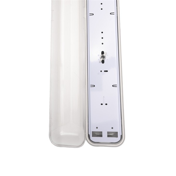 Iris Lighting JF6236 T8 LED fénycsőre előkészített por- és páramentes lámpatest IP65 120cm fém békazárral 