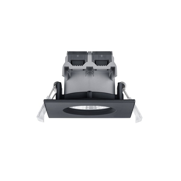 TRIO 650610132 Zagros 5W 345lm 3000K fekete süllyesztett lámpatest 