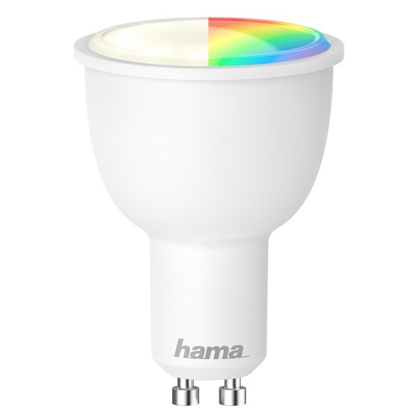 Hama 176532 GU10 4,5W 300lm Wifi okos RGB LED izzó 
