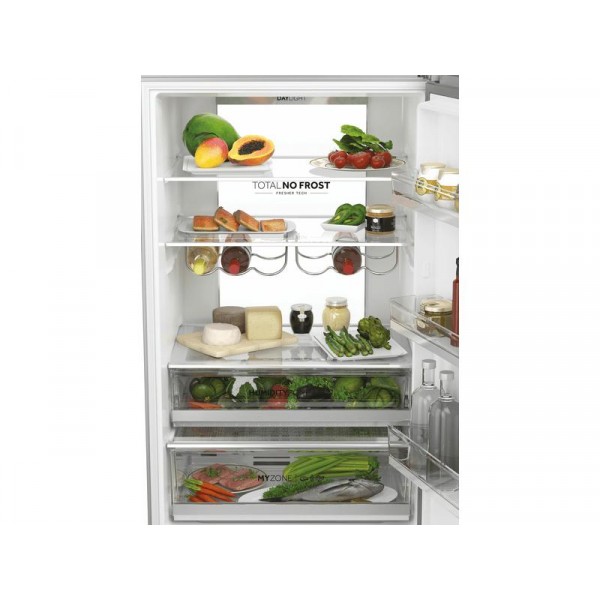 Haier HTW7720ENMP háromajtós alulfagyasztós hűtőszekrény