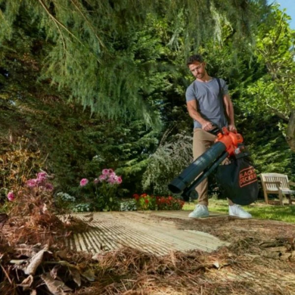 Black and Decker BCBLV36B-XJ Akkus lombszívó, lombfúvó akku és töltő nélkül