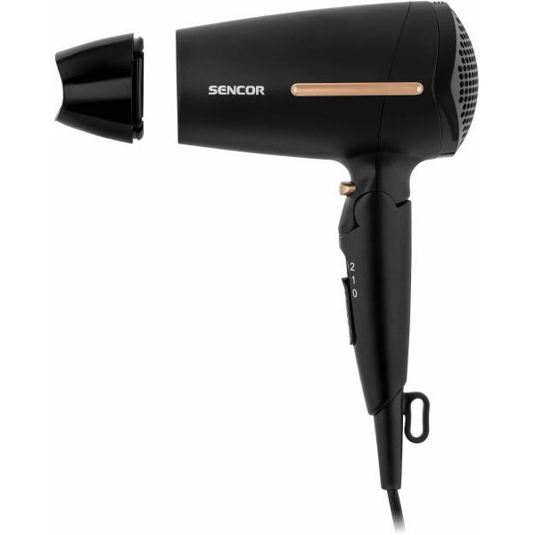 Sencor SHD 0045BK fekete kompakt hajszárító