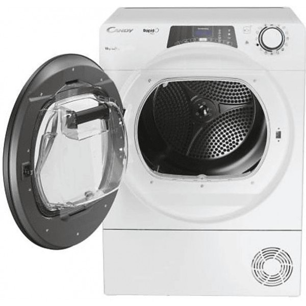 CANDY RPE H10A2TER-S Hőszivattyús szárítógép, Easy Case, érintőkijelző, WiFi