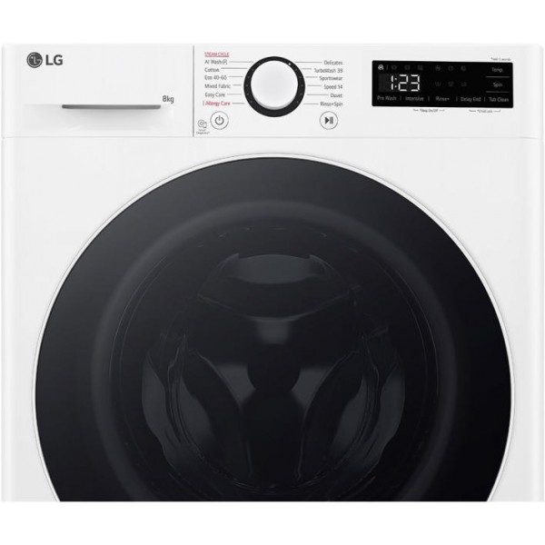 LG F2WR508S0W Elöltöltős keskeny mosógép