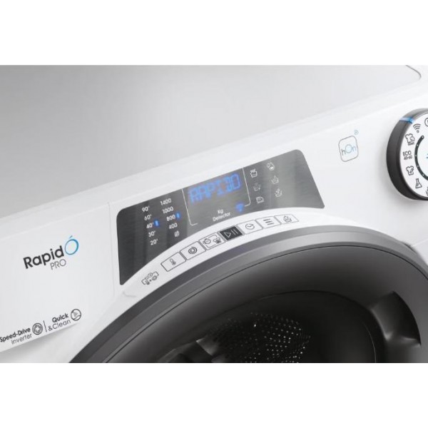 CANDY RP4 476BWMR8-S Elöltöltős keskeny mosógép, 7kg, WiFi, Inverter motor