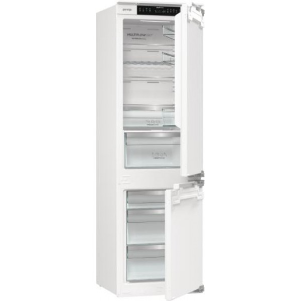 Gorenje NRKI517E62WF Beépíthető kombinált hűtőszekrény