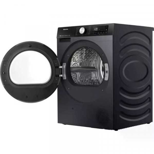 Hisense DH3S902BB3 Hőszivattyús szárítógép C energiaosztály,9 kg,64 dB, Inverter motor