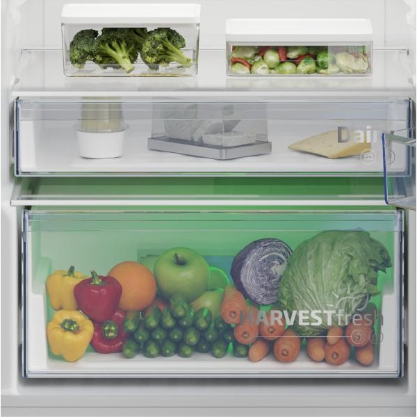 BEKO B3RDNE504HXB Felülfagyasztós kombinált hűtőszekrény