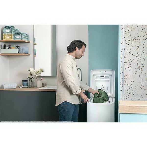 CANDY TCA483D2-S Felültöltős mosógép