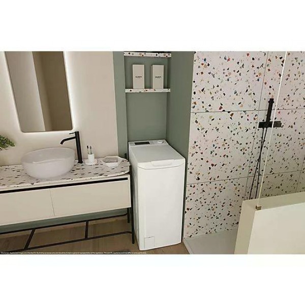 CANDY TCA483D2-S Felültöltős mosógép