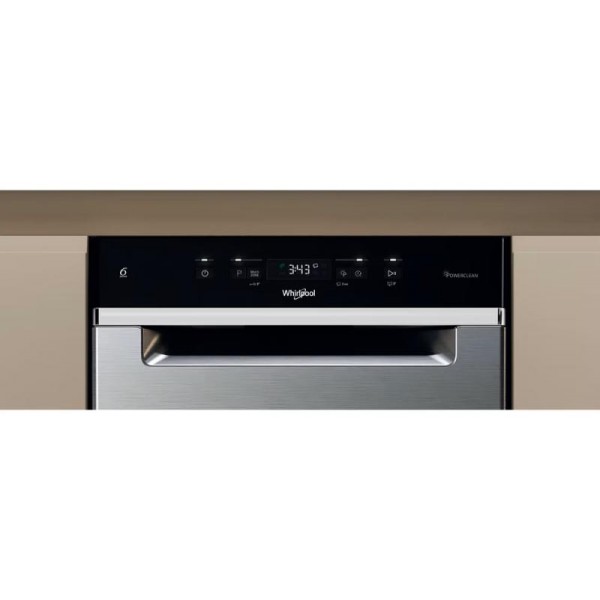 Whirlpool WH6PC11BS7A0 Beépíthető keskeny mosogatógép