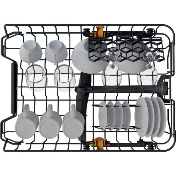 Whirlpool WH6PC11BS7A0 Beépíthető keskeny mosogatógép