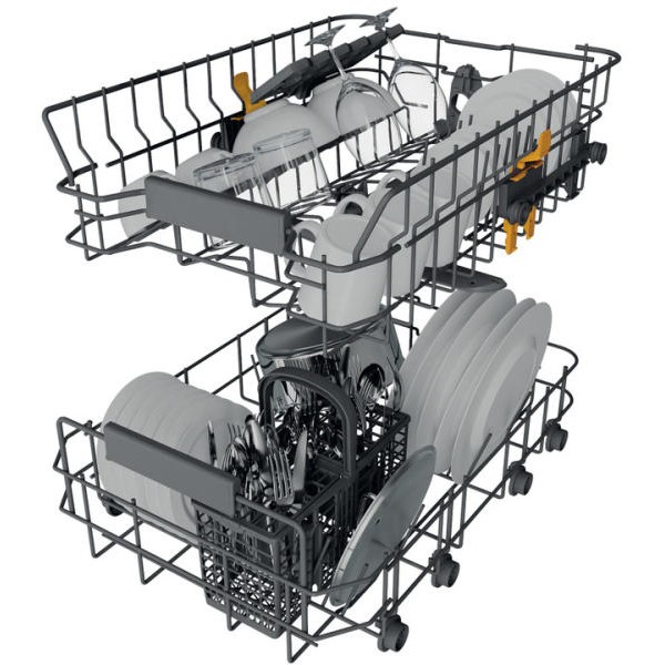 Whirlpool WH6PC11BS7A0 Beépíthető keskeny mosogatógép