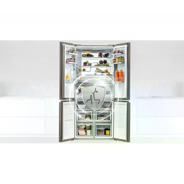 HAIER HSPR79F18EWMB Side by Side hűtőszekrény