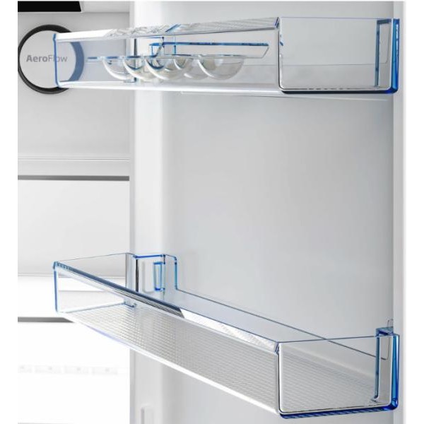 BEKO B3RCNA364HXB1 No Frost kombinált hűtőszekrény 187 cm