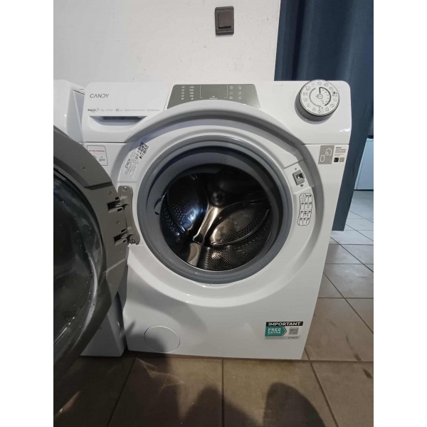 Outlet Candy RP 496BWMR8/1-S okos Elöltöltős Mosógép [O382] 
