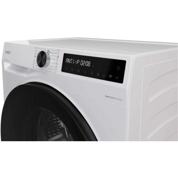 CANDY BWR 6106BL8-S Mosó-és szárítógép 10/6 kg, WIFI, fehér, inverter, gőz