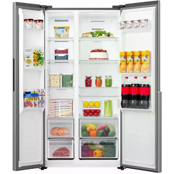 Gorenje NRS917E41X Side by Side hűtőszekrény