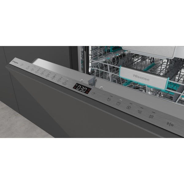 Hisense HV693A66UVAD Teljesen integrálható beépíthető mosogatógép