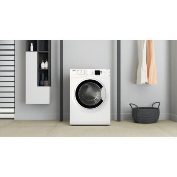 WHIRLPOOL WRBSS 6249 W EU Keskeny elöltöltős mosógép