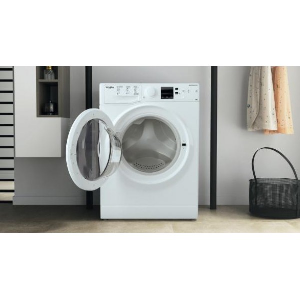 WHIRLPOOL WRBSS 6249 W EU Keskeny elöltöltős mosógép