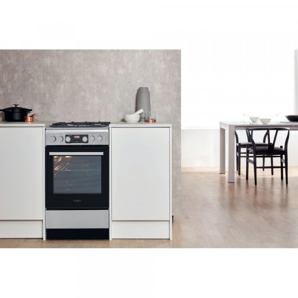 Whirlpool W5G8LMSWTX Kombinált tűzhely