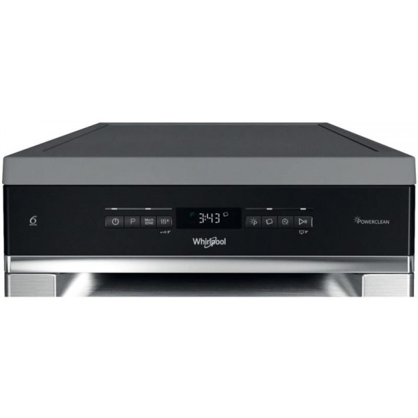 WHIRLPOOL WH6FB10BS7A0X Keskeny mosogatógép