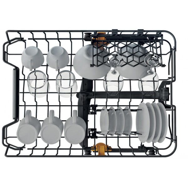 WHIRLPOOL WH6FB10BS7A0X Keskeny mosogatógép
