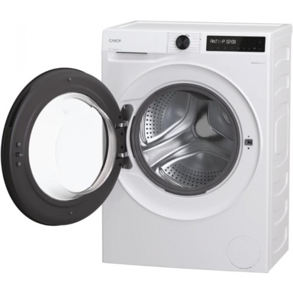 CANDY BR 48SBL6-S Elöltöltős mosógép 8 kg, WIFI, mix power system, fehér, inverter, 16 program