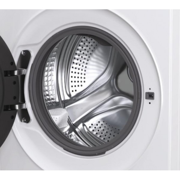 CANDY BR 48SBL6-S Elöltöltős mosógép 8 kg, WIFI, mix power system, fehér, inverter, 16 program