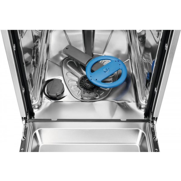 ELECTROLUX EEG63430L Beépíthető keskeny mosogatógép QuickSelect,10 teríték, Fénypont a padlón, inverter