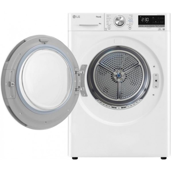 LG RH80V9AV3N Szabadonálló hőszivattyús szárítógép 8 kg