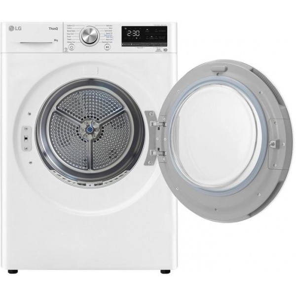 LG RH80V9AV3N Szabadonálló hőszivattyús szárítógép 8 kg