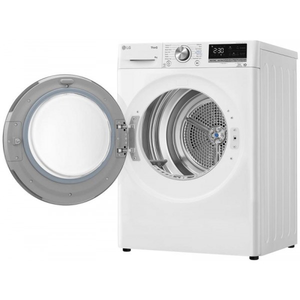 LG RH80V9AV3N Szabadonálló hőszivattyús szárítógép 8 kg